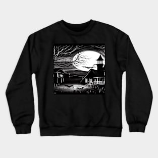 CREEPY HALLOWEEN NIGHT Crewneck Sweatshirt